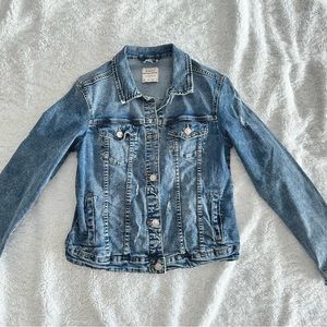Distressed Denim Jacket